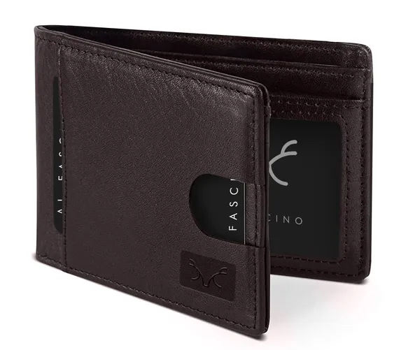 Brown_Leather_Rfid_Bifold_Slim_Wallet_For_Men