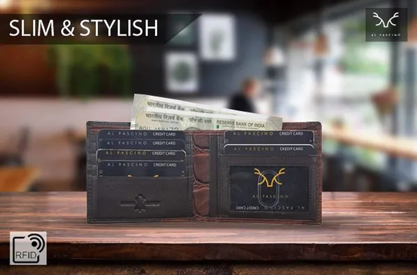 Brown_&_Black_Leather_Rfid_Protected_Wallet_For_Men