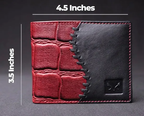 Maroon_Black_Original_Leather_Bi-Fold_Wallets_With_Rfid_Protection_For_Men