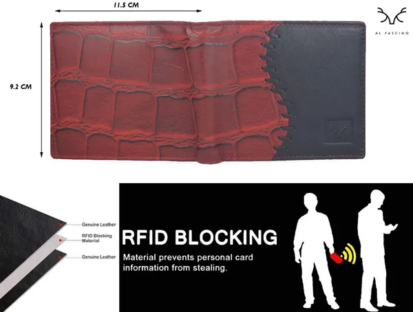 Maroon_Black_Original_Leather_Bi-Fold_Wallets_With_Rfid_Protection_For_Men