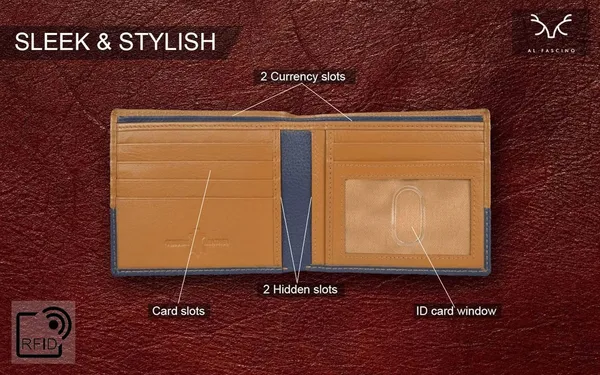 Tan_Blue_Leather_Stylish_Wallet_For_Men