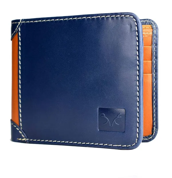 Blue_Tan_Crunched_Leather_Wallet_With_Rfid_Protection_For_Men
