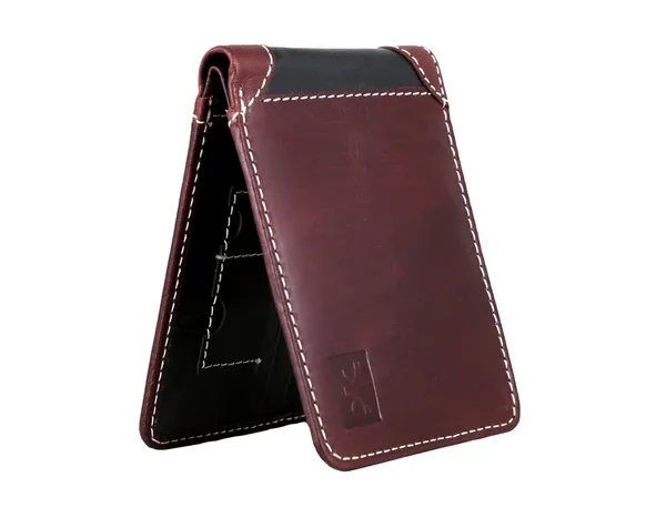 Maroon_Black_Leather_Stylish_Wallet_For_Men