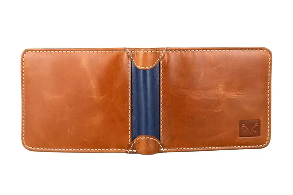 Tan_Blue_Leather_Stylish_Wallet_For_Men