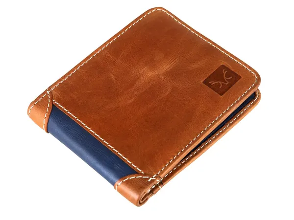 Tan_Blue_Leather_Stylish_Wallet_For_Men
