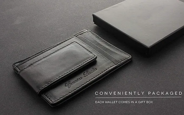 Black_Rfid_Leather_Magnetic_Front_Pocket_Money_Clip_Wallet_For_Men