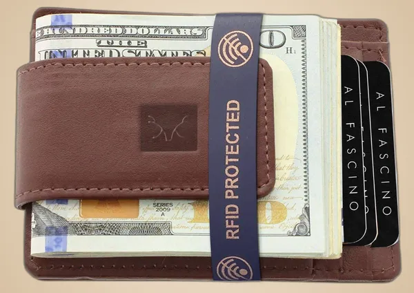 Brown_Rfid_Leather_Magnetic_Front_Pocket_Money_Clip_Wallet_For_Men