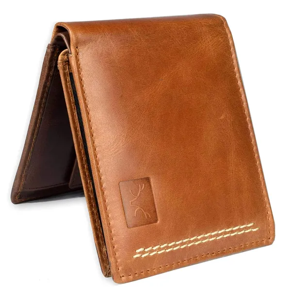 Tan_Brown_Crunched_Leather_Wallet_For_Men
