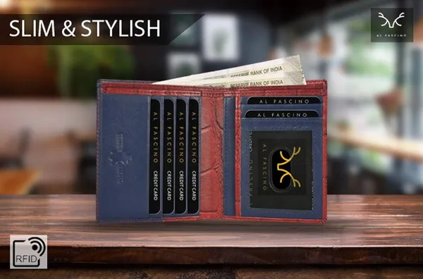 Maroon_Blue_Stylish_Leather_Rfid_Blocking_Wallet_For_Men