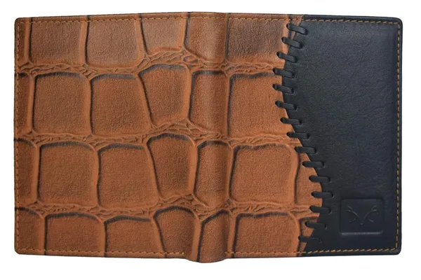 Tan_Black_Rfid_Protected_Genuine_Leather_Wallet_For_Men