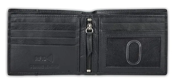 Black_Stylish_Leather_Rfid_Blocking_Wallet_For_Men