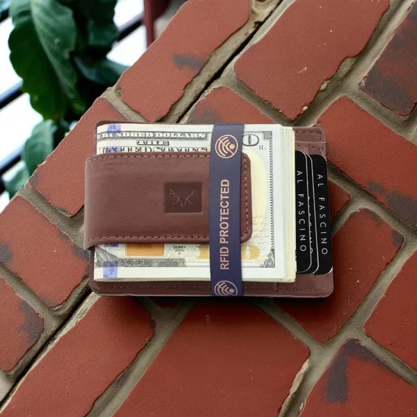 Brown_Rfid_Leather_Magnetic_Front_Pocket_Money_Clip_Wallet_For_Men