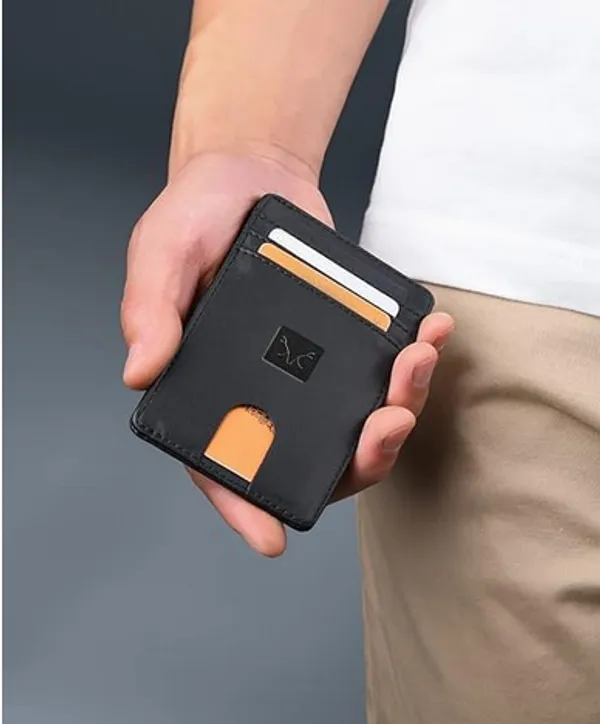 Mens_RFID_Blocking_Slim_Bifold_Wallet_Minimalist_Leather_Small_Wallets