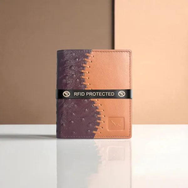 Brown_Tan_Rfid_Protected_Genuine_Top_Grain_Leather_Wallet_For_Men