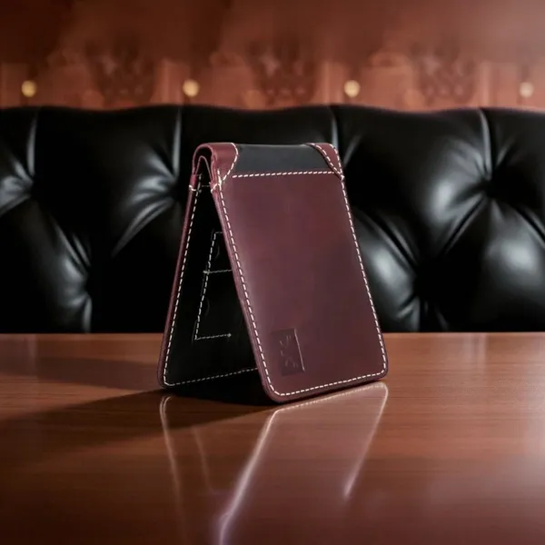 Maroon_Black_Leather_Stylish_Wallet_For_Men
