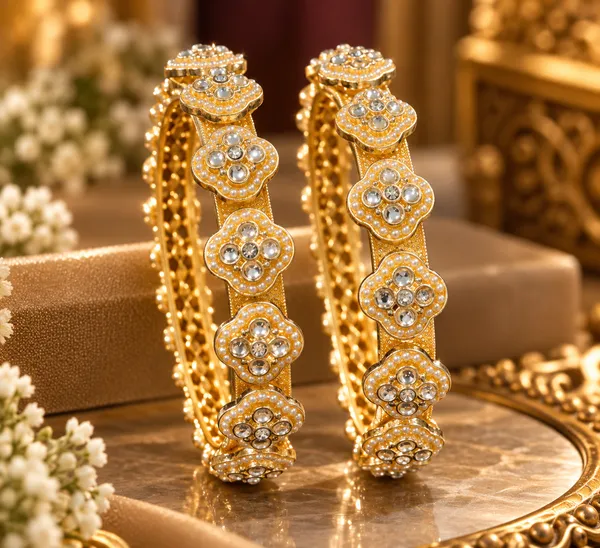 Gold_Stainless_Steel_Bangles_For_Women
