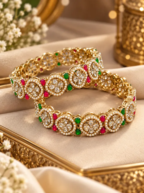 Gold_Stainless_Steel_Bangles_For_Women