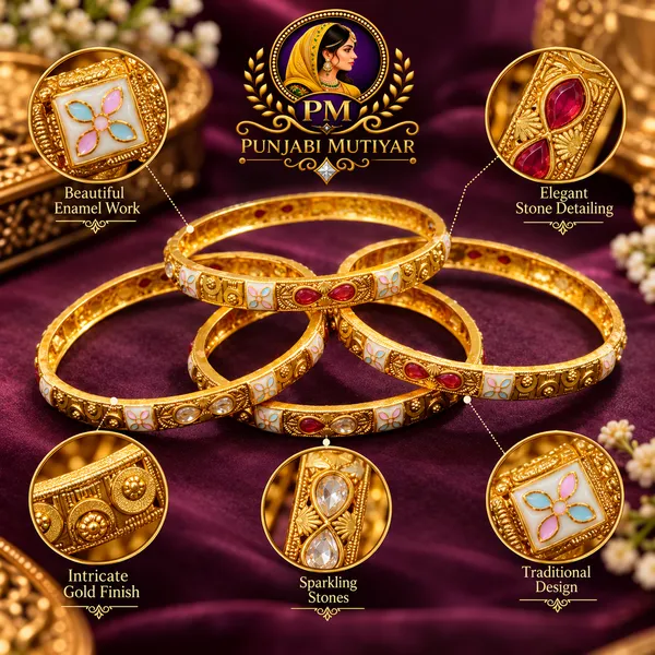 Gold_Stainless_Steel_Bangles_For_Women