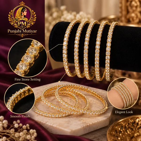 Gold_Stainless_Steel_Bangles_For_Women