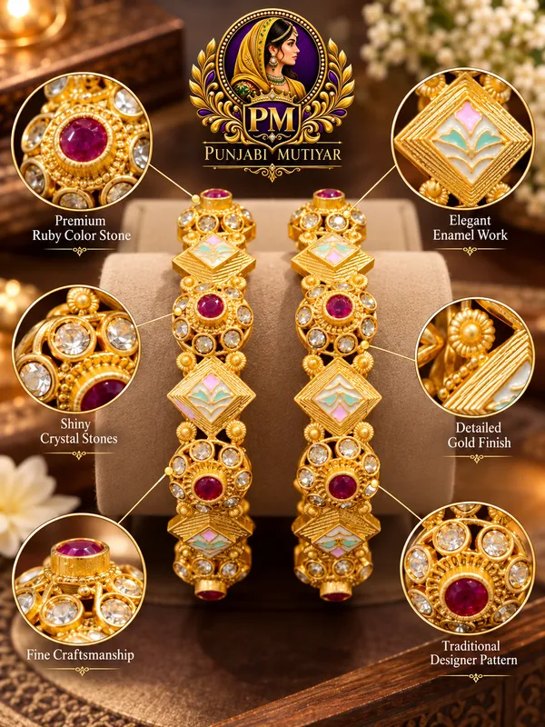 Gold_Stainless_Steel_Bangles_For_Women