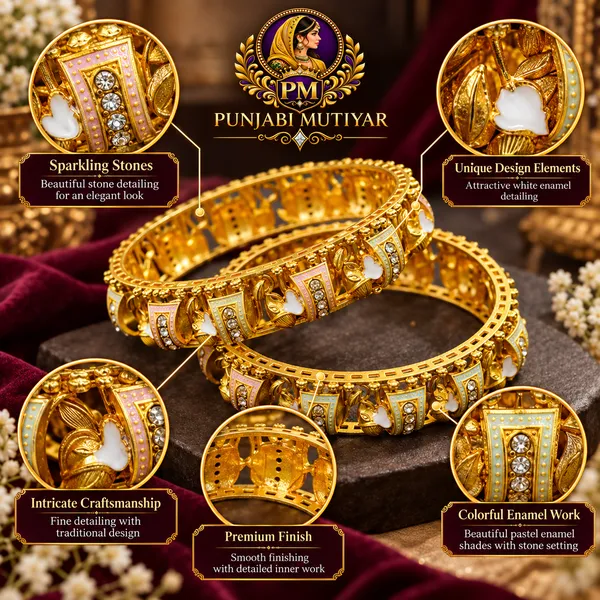 Gold_Stainless_Steel_Bangle_For_Women