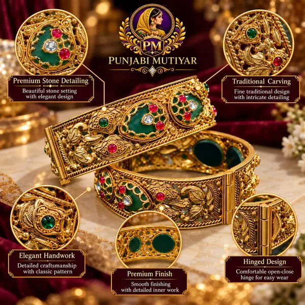 Gold_Stainless_Steel_Bangle_For_Women