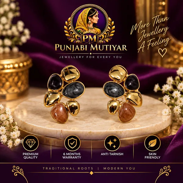 Multicolour_Stainless_Steel_Earrings_For_Women