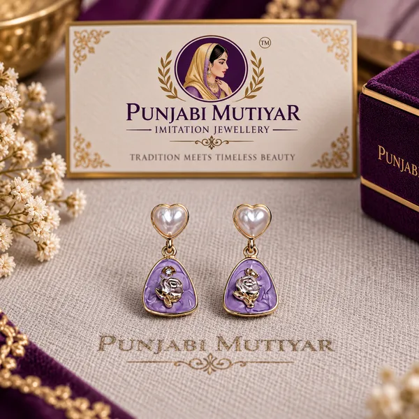 Purple_Stainless_Steel_Earrings_For_Women
