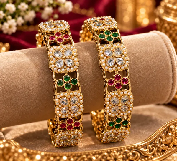 Gold_Stainless_Steel_Bangles_For_Women
