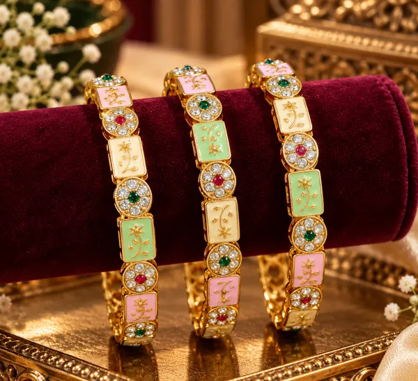 Gold_Stainless_Steel_Bangles_For_Women