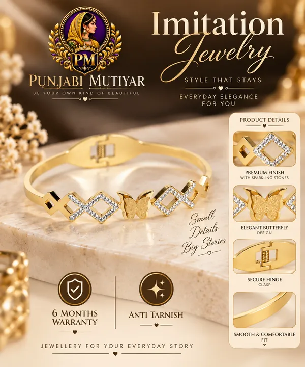 Gold_Stainless_Steel_Bracelet_For_Women