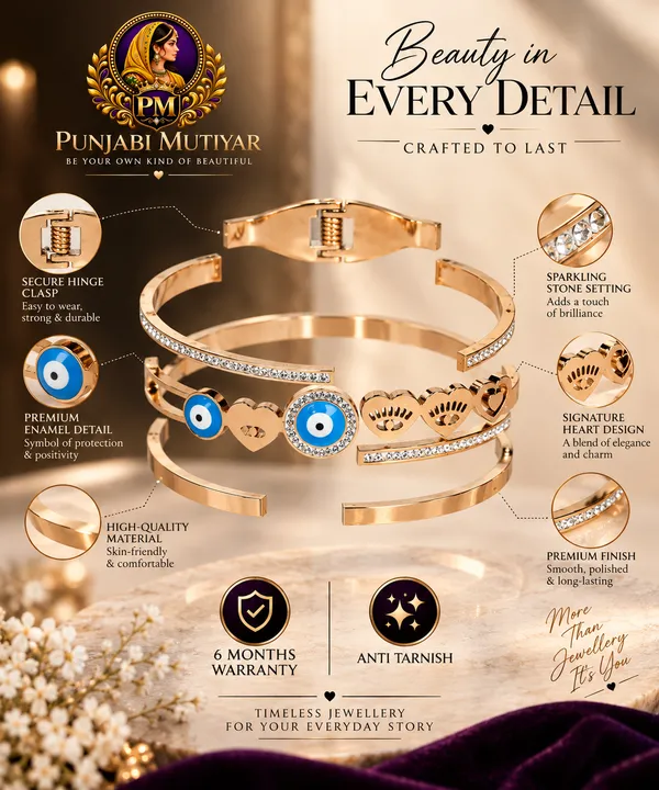 Blue_Stainless_Steel_Bracelet_For_Women