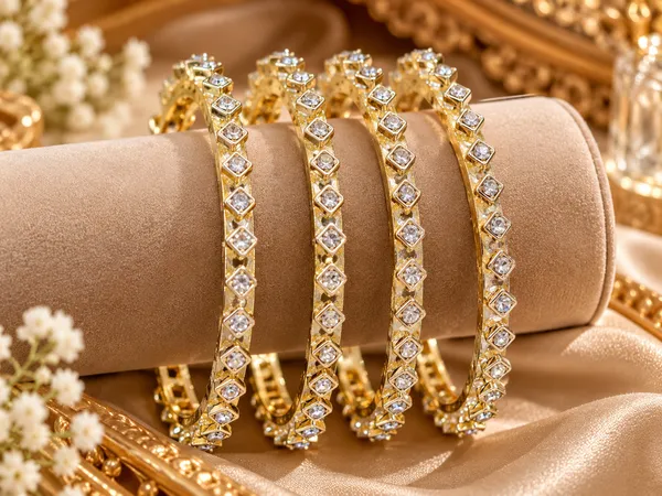 Gold_Stainless_Steel_Bangle_For_Women