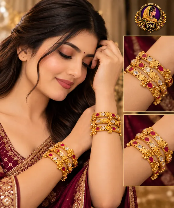 Gold_Stainless_Steel_Bangle_For_Women