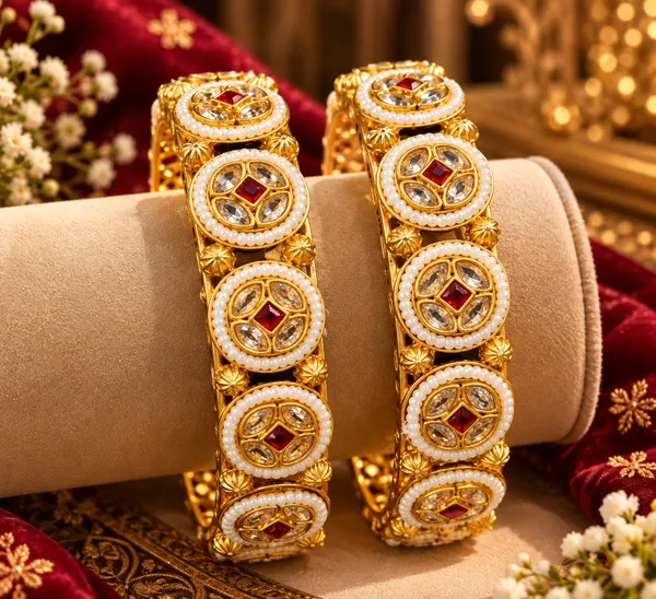 Gold_Stainless_Steel_Bangles_For_Women