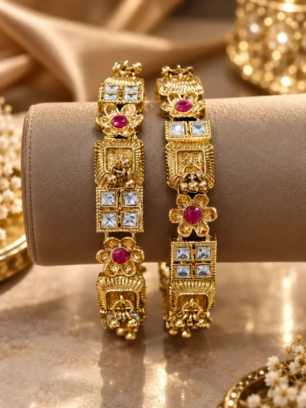 Gold_Stainless_Steel_Bangles_For_Women