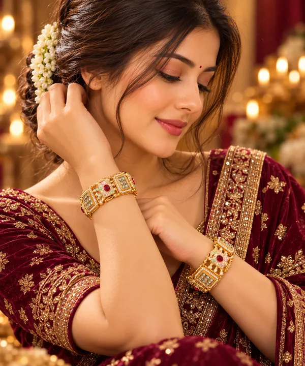 Gold_Stainless_Steel_Bangles_For_Women