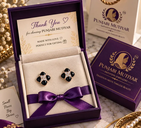 Black_Stainless_Steel_Earrings_For_Women