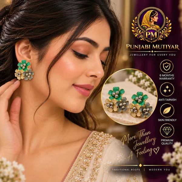 Multicolour_Stainless_Steel_Earrings_For_Women