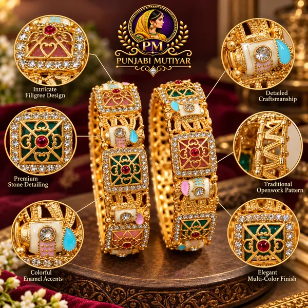 Gold_Stainless_Steel_Bangles_For_Women