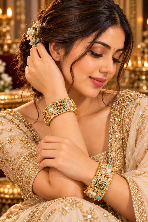 Gold_Stainless_Steel_Bangles_For_Women