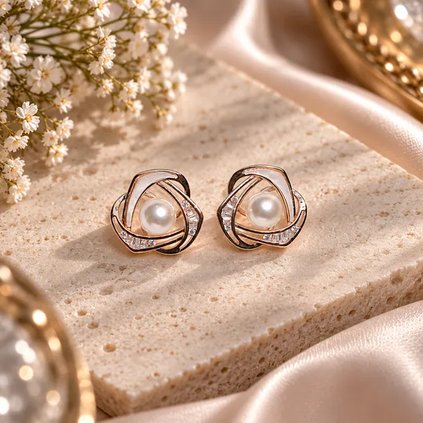Silver_Stainless_Steel_Earrings_For_Women