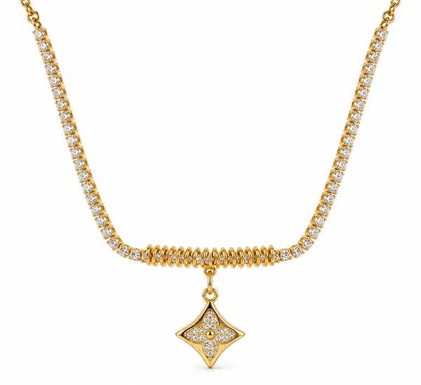 Gold_Stainless_Steel_Pendant_For_Women