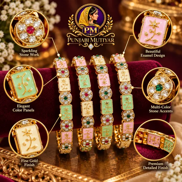 Gold_Stainless_Steel_Bangles_For_Women