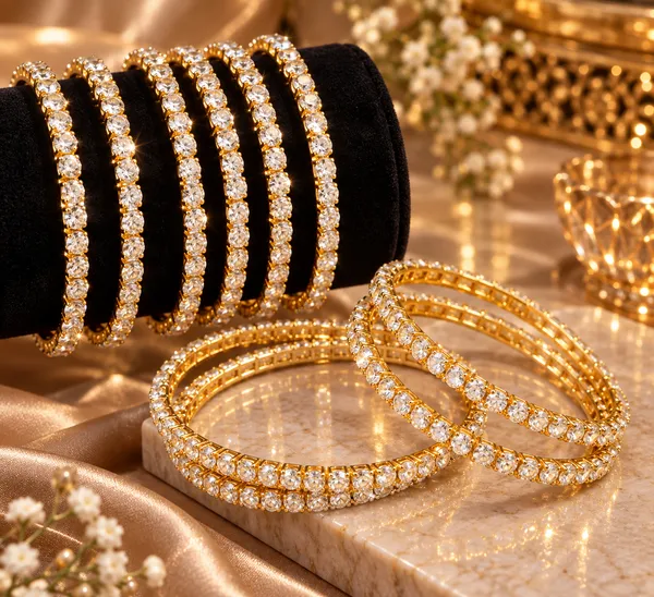 Gold_Stainless_Steel_Bangles_For_Women