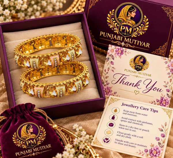 Gold_Stainless_Steel_Bangle_For_Women