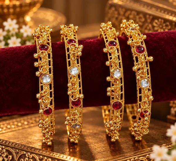 Gold_Stainless_Steel_Bangles_For_Women
