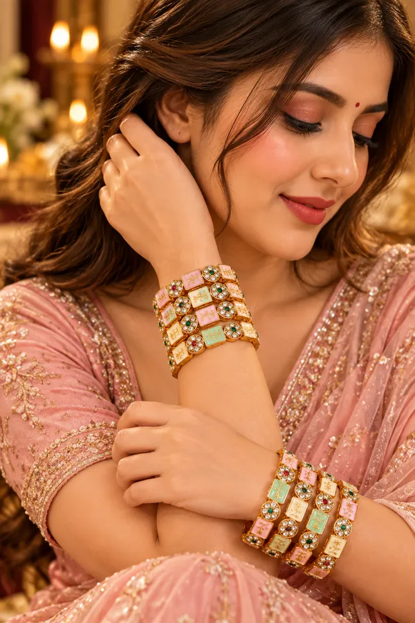 Gold_Stainless_Steel_Bangles_For_Women