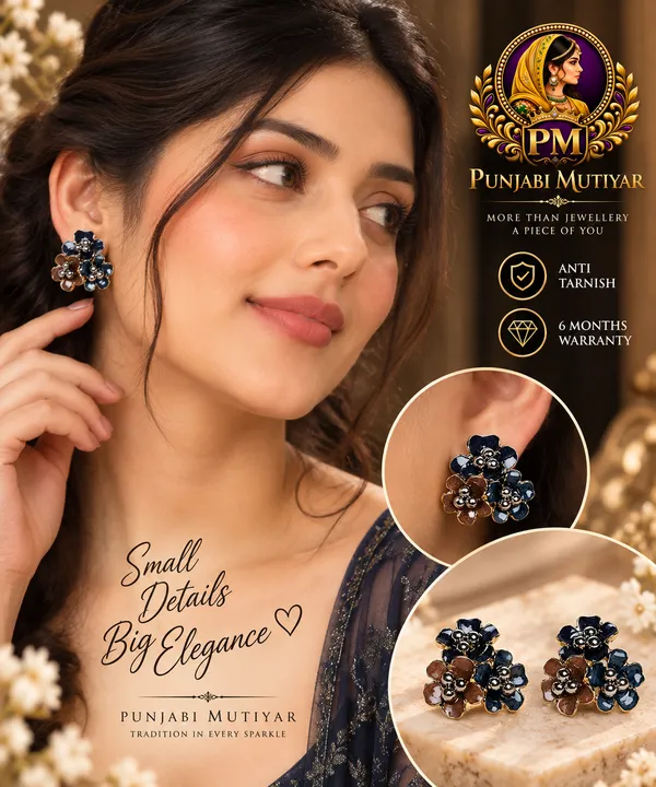 Black_Stainless_Steel_Earrings_For_Women