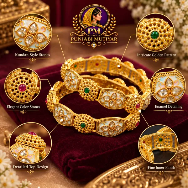 Gold_Stainless_Steel_Bangles_For_Women